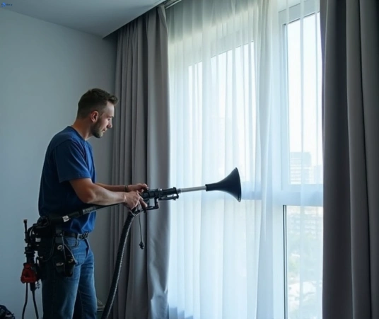 Professional curtain stain removal process equipment Matty Curtain Cleaning parwan-vic